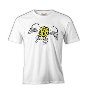 Bad Boy - Wings Beyaz Erkek Tshirt