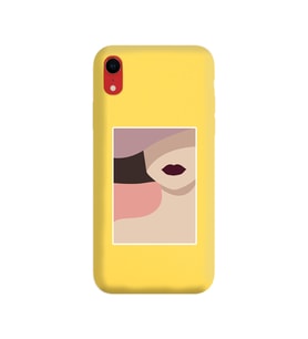 Sarı Lansman Kılıf iPhone XR