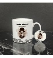 Makine Mühendisi Kupa Bardak ve Anahtarlık Set 004