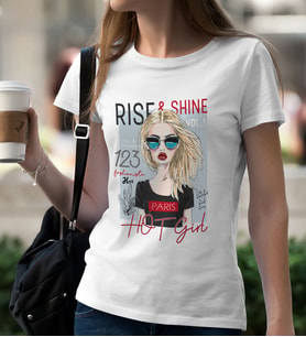BK Gift Kişiye Özel Trend Bayan Tişört  14