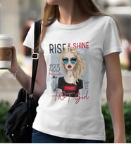 BK Gift Kişiye Özel Trend Bayan Tişört  14