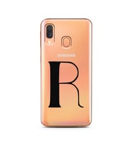 Samsung A40 Harf Tasarımlı Telefon Kılıfı R-Harfi 