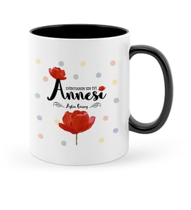 BK Gift Kişiye Özel Dünyanın En İyi Annesi Siyah Kupa Bardak  10