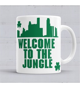 Boston Celtics Welcome To The Jungle Kupa Bardak Porselen