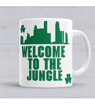 Boston Celtics Welcome To The Jungle Kupa Bardak Porselen