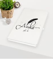 BK Gift Kişiye Özel Avukat Temalı Beyaz Defter - 6