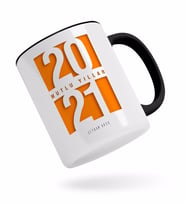 BK Gift Kişiye Özel 2024 Mutlu Yıllar Siyah Kupa Bardak-7