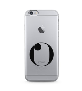 Iphone 6 Harf Tasarımlı Telefon Kılıfı O-Harfi 