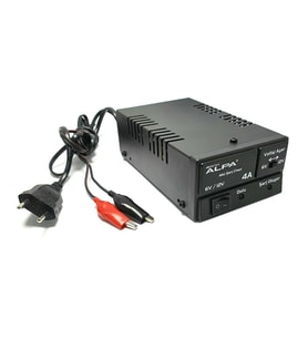 ALPA 6V-12V - 4A Akü Şarj Cihazı - Yerli Üretim