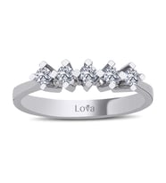 Lova G Renk 0,23 Karat Pırlanta Beştaş Yüzük - 1070085