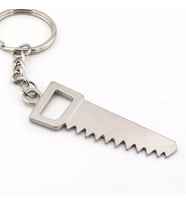 ODUN TESTERESİ ŞEKİLLİ METAL ANAHTARLIK KC515