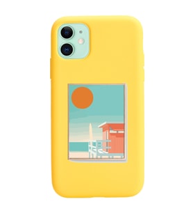 Sarı Lansman Telefon Kılıfı Iphone 11