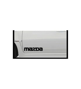 Mazda Kapı Sticker 27CM En Yapıştırma