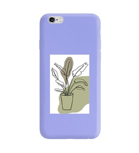 Lila Lansman Telefon Kılıfı Iphone 6 Plus