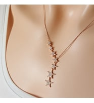 Else Silver Yıldızlar Gümüş Kolye