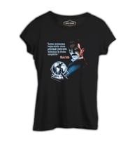 Tesla - Impossible Siyah Kadın Tshirt