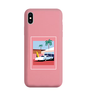 Pudra Lansman Telefon Kılıfı Iphone Xs Max