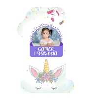 1 Yaşında Unicorn Temalı 6X9 Magnet