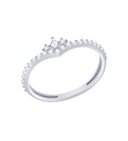 Diamond Line-Gülaylar Altın 14 Ayar Trend Yüzük