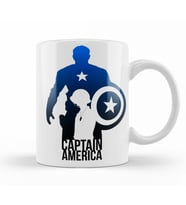 The Avengers Captain America Kupa Bardak Porselen