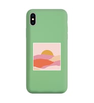 Yeşil Lansman Telefon Kılıfı Iphone XS