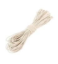 Moga Mum Fitili (İp) 5 metre (Beyaz)