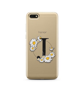 Papatya Harf Tasarım Süper Şeffaf Silikon Telefon Kılıfı Huawei Honor 7s-Y5 (201