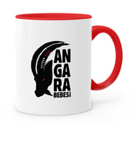 BK Gift Kişiye Özel Angara Bebesi Kırmızı Kupa Bardak  3