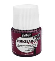 Pebeo Porcelaine 150 Fırınlanabilir Porselen Boyası 11 Garnet Red