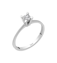 Sirius E Renk 0,27 Karat Pırlanta Tektaş Yüzük 0704R0394