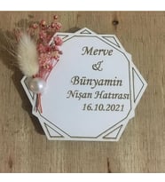 Kişiye Özel Ahşap Magnet Hatıra