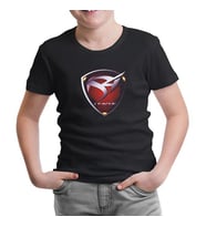 S4 League Siyah Çocuk Tshirt