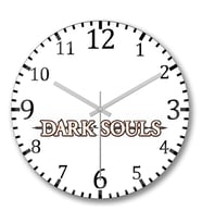 Dark Souls Alma Obscura Duvar Saati Bombeli Gercek Cam