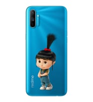 Agnes Tasarımlı Süper Şeffaf Silikon Telefon Kılıfı Oppo Realmi C3