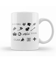 Reveal  Your  Clan  Rpg Kupa Bardak Porselen