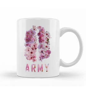 Bts Army Kpop Kupa Bardak Porselen