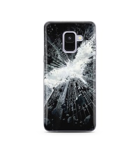 Gökdelen Tasarım Süper Şeffaf Silikon Telefon Kılıfı Samsung A8 (2018)  