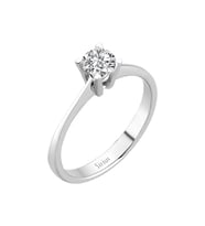 Sirius F Renk 0,50 Karat Pırlanta Tektaş Yüzük 0704R0181