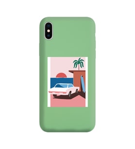 Yeşil Lansman Kılıf iPhone X