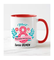 8 Mart Dünya Kadınlar Gününe Özel Kupa (Beyaz)