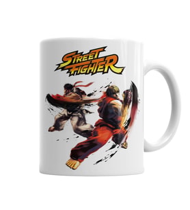 Street Fighter Kupa Bardak Porselen