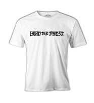 Burn the Priest  - Logo Beyaz Erkek Tshirt