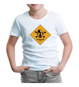 Breaking Bad - Toxic Beyaz Çocuk Tshirt