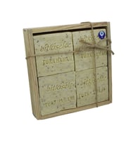 Bitkiselce El Yapımı Türk Hamamı Sabunu 450 gr. 4 kalıp sabun