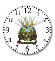 Nature's Prophet Dota 2 Duvar Saati Bombeli Gercek Cam