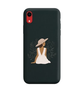 Siyah Lansman Telefon Kılıfı Iphone XR