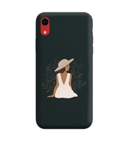 Siyah Lansman Telefon Kılıfı Iphone XR