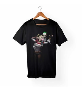 Harley Quinn Siyah Tişört