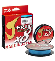 Daiwa J-Braid Grand x8 İp Olta Misinası 135mt Island Blue-0,06 MM (Karışık)