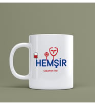 Hemşirler  İçin Hediye Kupa Bardak Kişiye Özel Hediye S82